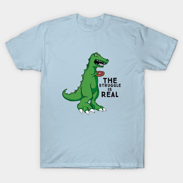 The Struggle T-Shirt by jeromesinaga